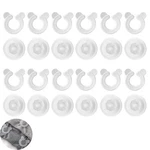 Arrerr 12 Set Duvet Cover Clips Down Comforter Grippers Transparent White. Fixed Price $11.90.