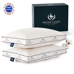 Bed Pillows Goose Feather Down King Size Set Of 2 100% Organic Cotton Pacific. Fixed Price $159.99.