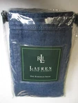 New Ralph Lauren American Summer Denim Dark Blue Euro Sham. Fixed Price $99.99.