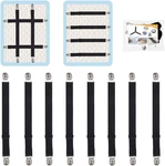Adjustable Bed Sheet Straps Clips, Elastic Mattress Fasteners Holder And. Fixed Price $19.99.