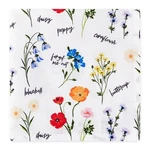 Dii Design Imports Floral Notes Printed Napkins, Set Of 6. Fixed Price $40.31.