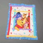 Vtg Disney Winnie The Pooh Friends Forever Crib Blanket Comforter Bedding 90S. Fixed Price $59.95.