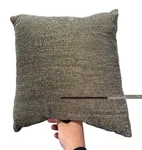 New Hudson Park Collection Allover Beaded Decorative Cotton Pillow 16 X Nwt. Fixed Price $24.99.