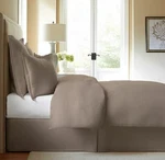 Cotton Collection By Levinsohn 15" Tailored Twin Bed Skirt Dust Ruffle Canvas. Fixed Price $8.98.