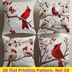 4PCS Cardinal Bird Covers Red Berry Winter Decor Pillowcases No Filler. Fixed Price $19.31.