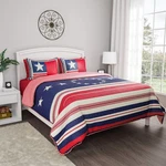 Lavish Home Collection 2-PIECE Quilt Set Hypoallergenic Microfiber Glory Bound. Fixed Price $49.80.