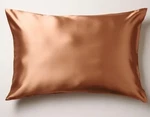 King Body Pillowcase - 20X72 Size Copper Bridal Satin. Fixed Price $25.00.