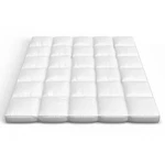 Lavish Home King Size Mattress Topper 2-INCH Duck Feather Gusset Pad. Fixed Price $139.99.