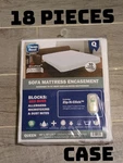 18 Pack Clean Rest Pro Sofa Mattress Encasement Queen 60"X72"X4-7" Zip Click. Fixed Price $399.99.
