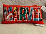 2- Marvel Comics Logo Decorative Lumbar Couch Bed Pillow Throw 10X20. Fixed Price $19.99.