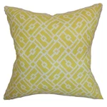 The Pillow Collection STD-D-21050-CANARY-C100 Majkin Geometric Bedding.... Fixed Price $62.09.