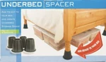 Range Kleen Plastic Bed Risers Black Round 6.63"W X 9.25"L -2 Sets Available. Fixed Price $16.50.