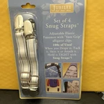 Jubilee Snug Adjustable Elastic Straps 4 Alligator 100 Of Uses Sure Grip New. Fixed Price $9.99.