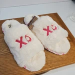 Dearfoams Deluxe Slippers Womens Large Size 9-10 Memory Xo Hearts Cozy Shoe. Fixed Price $17.99.