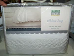 One Nip Martha Stewart Ribbon Loop Twin Bed Skirt Dust Ruffle. Fixed Price $20.00.