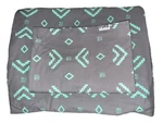 Victoria Secret Pink Aztec Southwest Cotton Twin Flat Sheet And Pillowcase. Fixed Price $26.00.