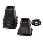 Bed Riser Pls Blk 4PK. Fixed Price $44.47.