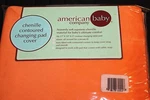 American Baby Chenille Contoured Changing Pad Cover Orange New. Fixed Price $12.99.