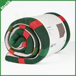 Ikea Vinterfint Throw Blanket Multicolor Green Red, Christmas 51X67" Cotton, New. Fixed Price $49.95.