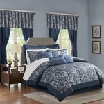 Madison Park Essentials Brystol 24 Piece Room Comforter All Season Bedding-set. Fixed Price $159.99.