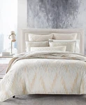 Hotel Collection Textured Chevron 3-PC Duvet Cover Set Full/queen Luxury Bedding. Fixed Price $139.95.