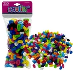 Girls Mini Terry Ponytail Holders Elastic Hair Bands Ties Small Rainbow 250 Pcs. Fixed Price $16.95.