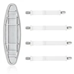 Giantree 4PCS Ironing Board Cover Fasteners, Adjustable Bed Sheet Straps,. Fixed Price $11.12.