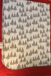 Ikea Vinter 2015 Gray Tree Pattern Polyester Throw/blanket 51X67" New W/t. Fixed Price $30.99.