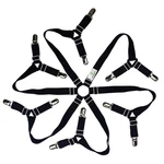 Toweter Adjustable Elastic Fitted Sheet Straps,crisscross Bed Fasteners.... Fixed Price $17.21.
