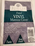 Jubilee Fitted Vinyl Mattress Cover Twin Deep Non Allergenic Stainproof. Fixed Price $8.25.