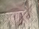 Kohls Azure Blue Aqua Floral Quilted Euro Sham. Fixed Price $19.99.