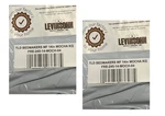 2 Pack Levinsohn Magic Tailored Bedskirt King 14" Drop Mocha New. Fixed Price $36.00.