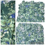 Vtg Laura Ashley Pillow Covers 2 Bramble Berry Ruffled Throw Green Cottagecore. Fixed Price $50.00.