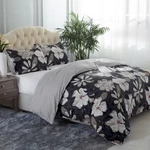 3 Piece Printed Duvet Cover Set Quilt Bedding Queen/king. Fixed Price $29.99.
