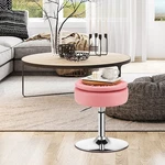 Adjustable Vanity Stool 360 Swivel Storage Makeup Chair W/ Removable Tray Pink. Fixed Price $59.99.