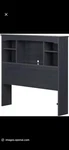 South Shore Aviron Twin Bookcase Headboard Blueberry. Fixed Price $165.00.