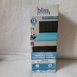 Bliss Bedding 1" Queen Cooling Memory Foam Mattress Topper. Fixed Price $59.99.