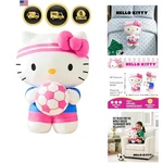 Hello Kitty Sports Soccer Plush Cuddle Pillow Buddy, Kids Bedding Super Soft .... Fixed Price $73.14.