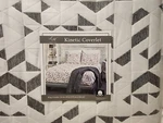 Lamont Home Kinetic Coverlet, King, Black. Fixed Price $40.00.