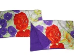 Us Polo Bohemian Boho Poppy Purple Red Floral (pair) Standard Pillow Shams Poly. Fixed Price $18.40.
