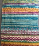 Greenland Home Fashions Shams Set Of Cotton Multicolor Boho Quilted King 20X36. Fixed Price $29.99.
