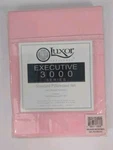 New Luxor Treasures Executive 3000 Series Standard Pillowcase Set Pink. Fixed Price $14.99.