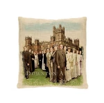 Heritage Lace 18" Downton Abbey Cast British Decorative Square Throw Pillow. Fixed Price $56.69.