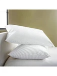2 Pack Quilted Bed Pillows White Down Feather Standard King Size. Fixed Price $21.99.