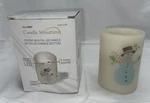 Viatek Candle Sensations Holiday Musical Led Snowman Color Change Bottom 217K. Fixed Price $27.57.