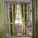 Duck River Textiles - Herringbone 2 Panels Lime 80 84. Fixed Price $22.99.