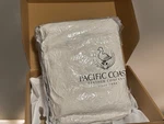Pacific Coast Goose Feather Down Comforters Queen, Fluffy White Duvet, 90"X90". Fixed Price $321.99.