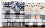 Kathy Ireland 100% Turkish Cotton Flannel Sheet Set - Warm, Soft, Deep Pocket. Fixed Price $30.99.