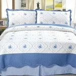 New Lavish Home Brianna Embroidered Quilt 3 Pc. Set - Full/queen, Multicolor. Fixed Price $69.00.