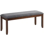 Costway Dining Bench Upholstered Entryway Footstool Kitchen W/ Wood Legs. Fixed Price $89.99.